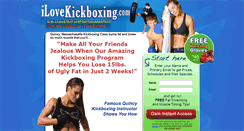 Desktop Screenshot of ilovekickboxingboston.com